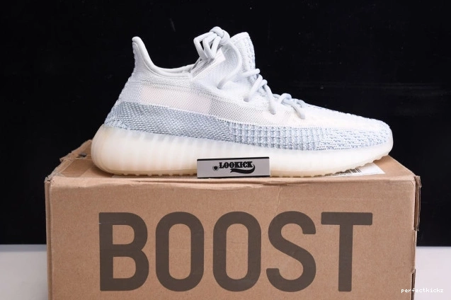 White Yeezy Cloud FW3043 350 Adidas V2 Boost 0710